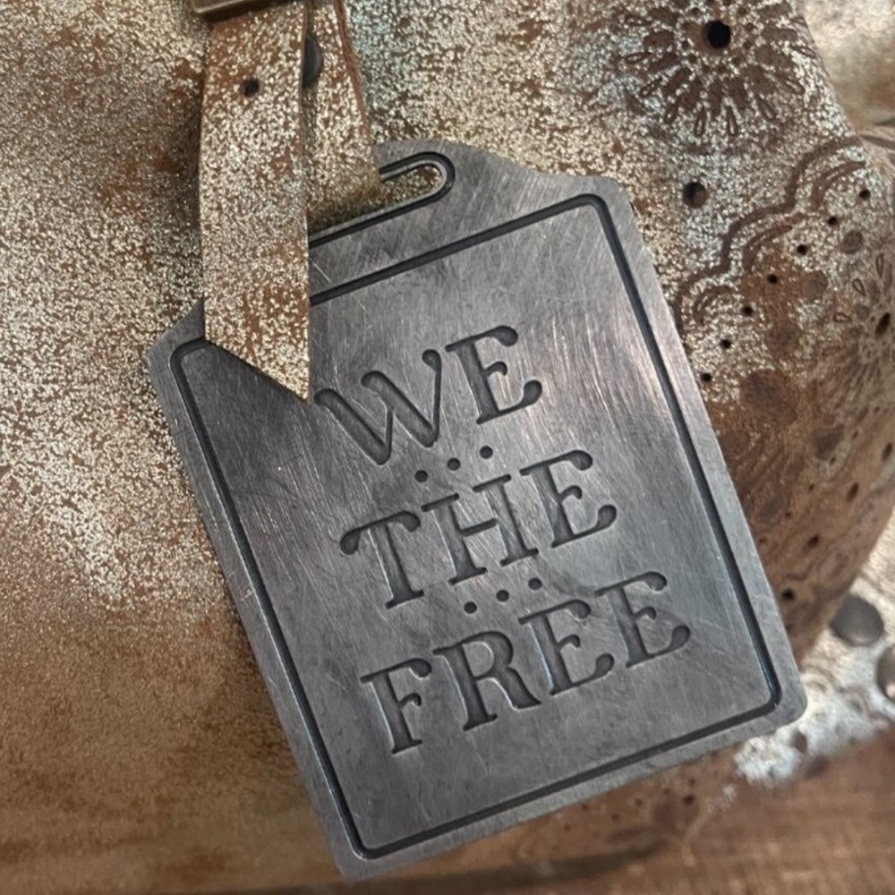 FREE PEOPLE We The Free Pyrite Augustine Tote Free People NWT - Picture 8 of 14